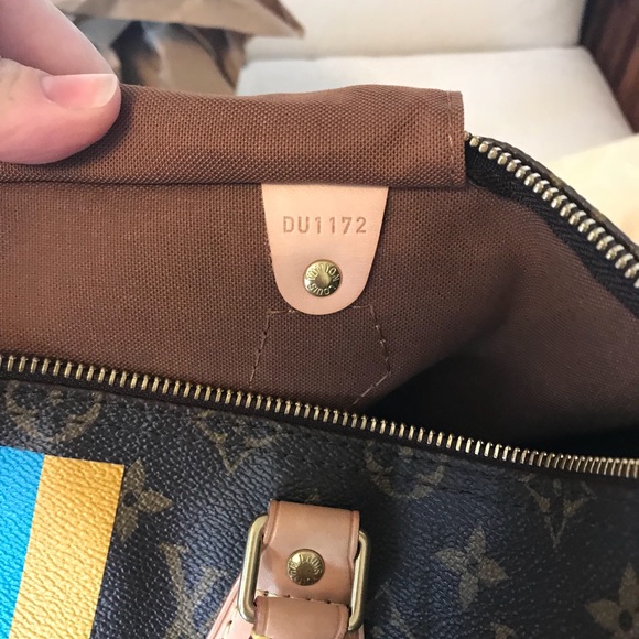 Authentic Louis Vuitton Mon Monogram Speedy 35 Bag - Picture 6 of 8